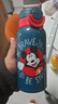 迪士尼（Disney）兒童保溫杯316不銹鋼吸管直飲水杯幼兒園小學(xué)生雙飲水壺650ml米奇 曬單實(shí)拍圖