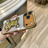五鼠 FIVEMICE閃粉流沙熊適用蘋(píng)果17pro手機殼iphone17promax新款16pm鏡頭全包好看高級防摔軟硅膠可愛(ài)女保護套 【沙漠金+閃粉卡】立體流沙熊_自帶鏡頭膜 iPhone 17 P 曬單實(shí)拍圖