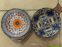 波西米亞網(wǎng)紅復古9英寸創(chuàng  )意深盤(pán)大盤(pán)子【圖案隨機發(fā)】 9英寸湯盤(pán)2個(gè)裝【圖案隨機發(fā)】 曬單實(shí)拍圖