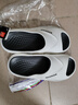 回力男款運動(dòng)拖鞋男士厚底防滑耐磨夏季外穿夏天戶(hù)外沙灘男式男鞋 白黑色（耐穿耐磨） 40-41 曬單實(shí)拍圖