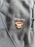 大嘴猴（paul frank）抓絨外套2025秋季新款保暖舒適抓絨衣大碼男士連帽外套 曬單實(shí)拍圖