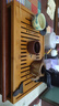 瓷牌茗茶具（cipaiming teaset）瓷牌茗 功夫茶具茶盤(pán)竹制茶臺排水式茶海茶托盤(pán)家用茶具盤(pán)大小號 中茶博士排水長(cháng)43cm*28cn 曬單實(shí)拍圖