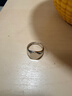 山頭林村男士尾戒小拇指紳士戒指男潮流簡(jiǎn)約小眾百搭奢華男款開(kāi)口指環(huán)飾品 光面戒指白金色開(kāi)口橢圓款 曬單實(shí)拍圖