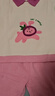嘟嘟家童裝寶寶套裝春秋款兒童卡通polo領(lǐng)兩件套女童褲子男童衛衣 粉色 110 曬單實(shí)拍圖