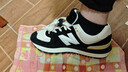 NEW BALANCE NB官方運動(dòng)鞋男鞋女鞋秋冬情侶厚底百搭潮流透氣574LG系列休閑鞋 黑色/米白色 U574LGRA 41.5 腳長(cháng)26 曬單實(shí)拍圖