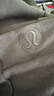 lululemon丨Scuba 女士拉鏈連帽衫*拉絨 黑色(LW4CGVS) XL /12 曬單實(shí)拍圖