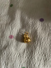 賽菲爾黃金吊墜男女款5D硬金福袋新年禮物送女友單吊墜約0.9克 曬單實(shí)拍圖
