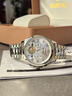 勞力士王子瑞士進(jìn)口機械表大表盤(pán)手表男士鏤空防水夜光飛輪鎢鋼名牌男表十大 R3240本白【進(jìn)口機芯】 終身質(zhì)保 44mm 曬單實(shí)拍圖