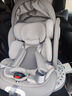 工匠伯伯兒童安全座椅汽車(chē)用0-12歲i-Size認證嬰兒寶寶車(chē)載通風(fēng)加熱 【新國標】Luna MAX 智能款 摩登灰（一體折疊支撐腿） 曬單實(shí)拍圖