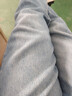 森馬（Semir）森柔牛仔|牛仔褲男修身顯瘦顯高小腳褲秋冬季經(jīng)典百搭長(cháng)褲彈力 牛仔藍灰88401 30 曬單實(shí)拍圖