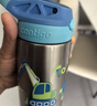 contigo康迪克兒童學(xué)生保溫杯不銹鋼吸管杯400ml挖掘機HBC-GIZ263VP+ 曬單實(shí)拍圖