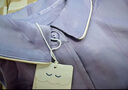 靜韻【涼感型】超柔軟冰絲肌理睡衣女款夏季情侶條紋家居服套裝男 曬單實(shí)拍圖