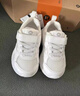 卡特兔兒童小白鞋校園運動(dòng)鞋春新款童鞋2-6歲男女童網(wǎng)面跑步鞋X5CF011 曬單實(shí)拍圖