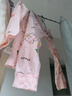 小三月新生嬰兒兒衣服秋冬款秋衣秋褲分體套裝開(kāi)襠寶寶純棉內衣打底春天 C1和M-977星星兔粉 73 cm 建議14-19斤 曬單實(shí)拍圖