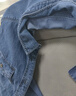 優(yōu)衣庫女裝牛仔工裝襯衫/長袖水洗產(chǎn)品外套通勤休閑480004 67 海藍(lán)色 L 曬單實拍圖