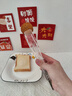 蒯蒯蛋糕夾水果蛋糕夾子餐夾夾點(diǎn)心食品塑料夾面包餅干烘焙透明面包夾 食品夾 透明+白色2個(gè)裝 曬單實(shí)拍圖