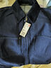 優(yōu)衣庫女裝休閑拉鏈短茄克/外套巴恩風(fēng)翻領(lǐng)時(shí)尚夾克 新款479208 69 藏青色(深牛仔色) M /160/84A 曬單實(shí)拍圖