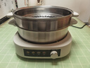 小熊（Bear）0涂層304不銹鋼速沸電煮鍋電蒸鍋電火鍋火鍋專(zhuān)用鍋家用多功能分體式電熱鍋4L多用途鍋DHG-H40S1 曬單實(shí)拍圖