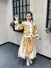 漢服女童冬裝拜年服加絨加厚兒童2025新款中國風(fēng)連衣裙唐裝襦裙冬 068香檳色加厚【送流蘇】 140 【建議46-55斤】 曬單實(shí)拍圖