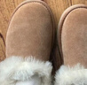 UGG秋季女士舒適茸茸毛鞋領(lǐng)厚底圓頭休閑懶人毛毛鞋 1166733 CHE | 栗色 38 鞋款偏小，建議拍大一碼 曬單實(shí)拍圖
