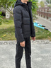 安踏面包羽絨丨四防科技連帽羽絨服男加厚保暖抗寒男士外套棉羽絨上衣 【字母標-580+蓬松度75%絨子含量】基礎黑 M (男170)-充絨量162g 曬單實(shí)拍圖