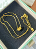 周生生竹節(jié)黃金項鏈5G硬金流光節(jié)節(jié)高升足金吊墜配鏈款94606N計價 47厘米 - 5.43克(含工費550元) 曬單實拍圖