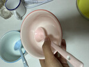 【天天低價(jià)】新款釉下彩陶瓷碗餐具套裝少女心ins風(fēng)陶瓷碗勺 【99%人選擇】夢(mèng)幻粉藍兩碗兩勺 曬單實(shí)拍圖
