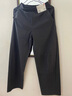 優(yōu)衣庫女裝針織廓形長(cháng)褲快干速干吸汗高腰彎刀鐮刀褲479688 09 黑色 L /160/72A 曬單實(shí)拍圖