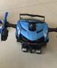 KANANGA英國品牌兒童玩具男孩手勢感應變形遙控汽車(chē)機器人3-9-14生日禮物 烤漆藍色【50cm四控跑車(chē)】升級新款 曬單實(shí)拍圖