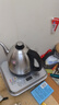 金灶（KAMJOVE）全自動(dòng)手柄上水電熱水壺電茶爐 燒水泡茶壺茶具 智能恒溫整套茶壺 FM-7銀色 0.9L 曬單實(shí)拍圖