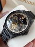 歐品客瑞士正品牌手表男士機械表商務(wù)鑲鉆鏤空防水夜光名牌男表十大品牌 R3280機芯升級旗艦版-黑殼黑面【終身質(zhì)?！?42.5mm 厚度13.5mm 曬單實(shí)拍圖