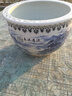 景德鎮陶瓷魚(yú)缸庭院手繪養魚(yú)盆青花瓷家用寺廟睡蓮荷花特大號水缸 鹿鶴同春 53x53x33cm直徑53高度33cm 曬單實(shí)拍圖