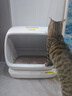 空氣蘿卜開(kāi)放式全自動(dòng)貓砂盆特大號 智能貓砂盆貓廁所自動(dòng)鏟屎機物理隔臭 曬單實(shí)拍圖