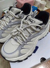 斐樂(lè)（FILA）官方女鞋魚(yú)刺4代老爹鞋運(yùn)動(dòng)鞋2025春季新款增高鞋休閑鞋 雪白/月巖灰-SL 37.5 曬單實(shí)拍圖