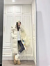 雪中飛白鵝絨羽絨服女長(cháng)款加厚過(guò)膝2025年冬季新款極寒寬松抗寒高端外套 科技黑(收到不值來(lái)打我臉) M 130-160斤 曬單實(shí)拍圖