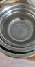葉余304不銹鋼盆加厚無(wú)磁多用盆食堂湯碗家用泡面碗飯盆碗湯盆打蛋盆 304不銹鋼盆 14+16+18CM三件套 曬單實(shí)拍圖