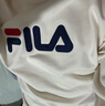 FILA 斐樂(lè )官方情侶款套頭衛衣25秋冬季新款休閑寬松長(cháng)袖加絨保暖上衣 【常規款】蒸汽白-IV M 170/92A/M 曬單實(shí)拍圖