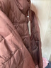 緹米媗小個(gè)子媽媽秋冬輕薄羽絨服外套中老年女大碼洋氣羽絨棉服短款棉襖 咖啡色（白鴨絨38）現貨直發(fā) 2XL 建議穿120-130斤 曬單實(shí)拍圖