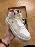 喬丹加絨高幫板鞋女鞋運動(dòng)鞋2025秋冬季新款皮面保暖棉鞋休閑鞋子女士 象牙白/月牙灰【加絨保暖】 38 曬單實(shí)拍圖
