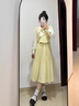 勤記高三學(xué)生成人禮服女18嵗禮服小清新連衣裙少女春秋裝2024新款 圖片色 S 曬單實(shí)拍圖