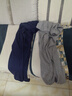 宜而爽【2條裝100%純棉】秋褲男士青少年全棉保暖打底棉毛褲 曬單實(shí)拍圖