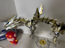 奧迪雙鉆（AULDEY）鎧甲勇士光之帝皇戰(zhàn)龍精涂裝可動(dòng)50cm組合模型男孩玩具566100 曬單實(shí)拍圖
