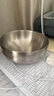 美廚（maxcook）304不銹鋼碗 大湯碗雙層隔熱 餐具面碗18CM MCWA613 曬單實(shí)拍圖