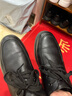 意爾康男鞋冬季牛皮加絨保暖棉鞋高幫商務(wù)休閑皮鞋男 97223W 黑色 42 曬單實(shí)拍圖