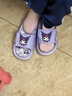 愛(ài)寶適兒童拖鞋女童家居室內軟底涼拖鞋軟底可愛(ài)卡通浴室鞋 【三麗鷗正品】T032酷洛米 32 -33 曬單實(shí)拍圖