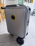 Airwheel愛(ài)爾威電動(dòng)行李箱可騎行拉桿箱可坐可代步鋁框箱包20英寸登機箱 曬單實(shí)拍圖