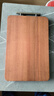 雙槍烏金檀木整木菜板 百年齡砧板家用切菜案板抗菌實(shí)木菜板50*33*2.5 曬單實(shí)拍圖