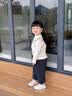 班喜迪女童褲子冬裝2026新款洋氣寶寶加絨加厚休閑褲秋冬款兒童束腳衛褲 深灰 【內里厚絨】 100 曬單實拍圖