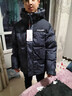 鴨鴨王一博同款羽絨服男士短款連帽2025冬季新款保暖拼接撞色鴨絨外套 曬單實(shí)拍圖