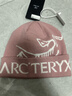 ARC'TERYX始祖鳥(niǎo) BIRD WORD TOQUE 男女同款 絨線(xiàn)帽 貝栗粉/極地白 均碼 曬單實(shí)拍圖